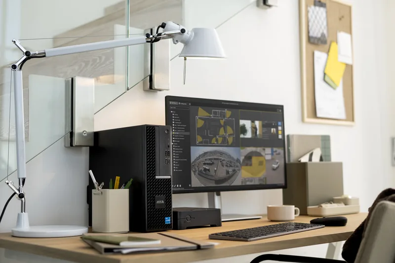 Network video workstation with camera management software